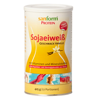 SANFORM Protein Sojaeiweiß Vanille Pulver - 425g - Für Senioren