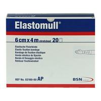 ELASTOMULL 6 cmx4 m elast.Fixierb.2100 - 20St - Mullbinden & Elastische Binden