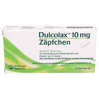 DULCOLAX 10 mg Zäpfchen - 6St