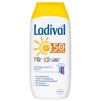 LADIVAL Kinder Sonnenmilch LSF 50+ - 200ml - Sonnenmilch