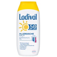LADIVAL allergische Haut Gel LSF 50+ - 200ml - Sonnengel & Spray