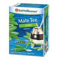 BAD HEILBRUNNER Mate Tee grün Filterbeutel - 15X1.8g