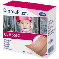 DERMAPLAST CLASSIC Wundpflaster 4 cmx5 m - 1St