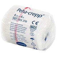 PEHA CREPP Fixierbinde 4 cmx4 m - 1St