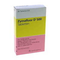 ZYMAFLUOR D 500 Tabletten - 30St - Iod & Fluor
