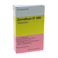 ZYMAFLUOR D 500 Tabletten - 90St - Iod & Fluor