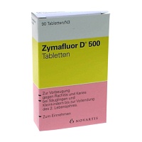 ZYMAFLUOR D 500 Tabletten - 90St - Iod & Fluor