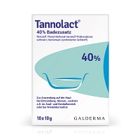 TANNOLACT Badezusatz - 10X10g - Medizinische Badezusätze