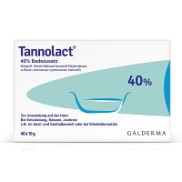 TANNOLACT Badezusatz - 40X10g - Medizinische Badezusätze