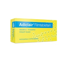 ADICLAIR Filmtabletten - 20St - Mund- & Darmpilz