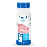 FRESUBIN ENERGY DRINK Erdbeere Trinkflasche - 4X200ml