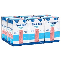 FRESUBIN ENERGY DRINK Erdbeere Trinkflasche - 6X4X200ml