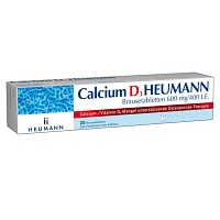 CALCIUM D3 Heumann Brausetabletten 600 mg/400 I.E. - 20St
