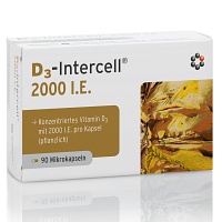D3-INTERCELL 2.000 I.E. Kapseln - 90St