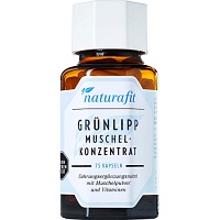 NATURAFIT Grünlipp Muschel Kapseln - 75St