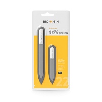 BIO-H-TIN Glas Nagelfeile Set - 1St