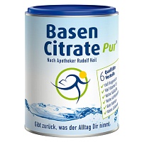 BASEN CITRATE Pur n.Apotheker Rudolf Keil Pulver - 216g - Für Säurebasenhaushalt