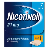 NICOTINELL 21 mg/24-Stunden-Pflaster 52,5mg - 7St - Raucherentwöhnung