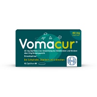 VOMACUR 40 Suppositorien - 10St - Übelkeit & Schwindel