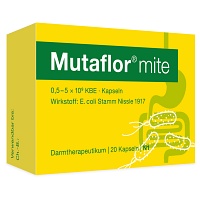 MUTAFLOR mite magensaftresistente Hartkapseln - 20St - Darmflora-Aufbau