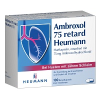 AMBROXOL 75 retard Heumann Kapseln - 100St - Hustenlöser