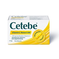 CETEBE Vitamin C Retardkapseln 500 mg - 30St - Vitamine