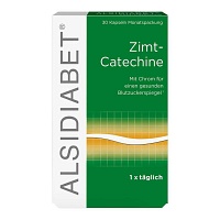 ALSIDIABET Zimt-Catechine f.Diab.Typ II 1xtägl.Kps - 30St - Diabetikernahrungsergänzung