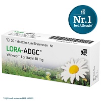 LORA ADGC Tabletten - 20St - Allergie allgemein