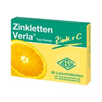 ZINKLETTEN Verla Orange Lutschtabletten - 50St - Selen & Zink