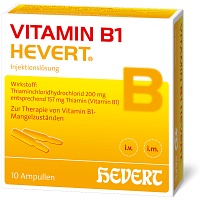 VITAMIN B1 HEVERT Ampullen - 10St