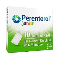 PERENTEROL Junior 250 mg Pulver Btl. - 10St - Durchfallmittel