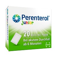 PERENTEROL Junior 250 mg Pulver Btl. - 20St - Durchfallmittel