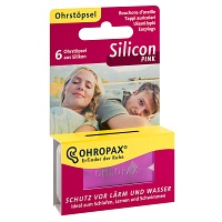 OHROPAX Silicon pink Ohrstöpsel - 6St - Gehör- & Augenschutz