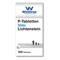 P TABLETTEN blau 8 mm Teilk. - 100St
