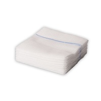 GAZIN Mullkomp.7,5x7,5 cm unsteril 12fach RK - 100St