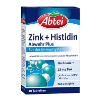 ABTEI Zink+Histidin Tabletten - 30St - Selen & Zink
