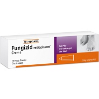 FUNGIZID-ratiopharm Creme - 20g - Haut & Nagelpilz