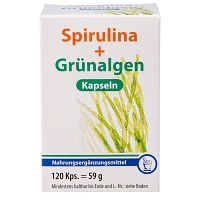 SPIRULINA+GRÜNALGEN Kapseln - 120St