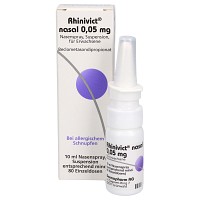 RHINIVICT nasal 0,05 mg Nasendosierspray - 10ml - Für die Nase