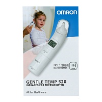 OMRON Gentle Temp 520 digitales Infrarot-Ohrtherm. - 1St - Thermometer 