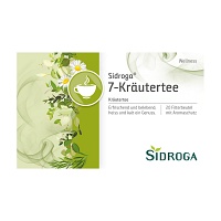 SIDROGA Wellness 7-Kräutertee Filterbeutel - 20X2.0g - Wohlfühl & Vitaltees