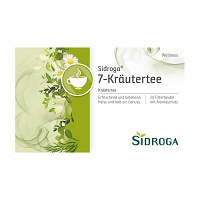 SIDROGA Wellness 7-Kräutertee Filterbeutel - 20X2.0g - Wohlfühl & Vitaltees
