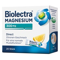 BIOLECTRA Magnesium 300 mg Direct Zitrone Sticks - 20St - Magnesium