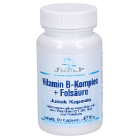 VITAMIN B KOMPLEX+Folsäure Junek Kapseln - 60St