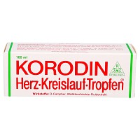 KORODIN Herz-Kreislauf-Tropfen zum Einnehmen - 100ml - Schwindelzustände