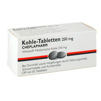 KOHLE Tabletten - 50St