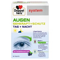DOPPELHERZ Augen Sehkraft+Schutz system Kapseln - 60St - Für die Augen