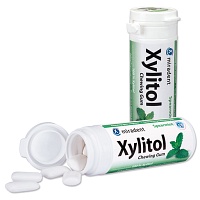 MIRADENT Xylitol Chewing Gum Spearmint - 30St - Frischer Atem