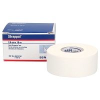 STRAPPAL Tapeverband 2,5 cmx10 m - 1St - Tape & Fixierverbände