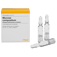 MUCOSA compositum Ampullen - 10St - Heel